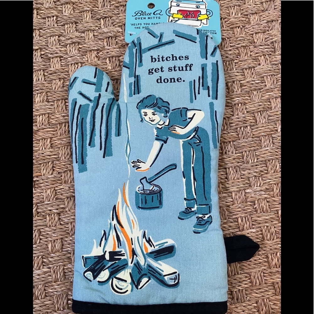 Blue Q Oven Mitt